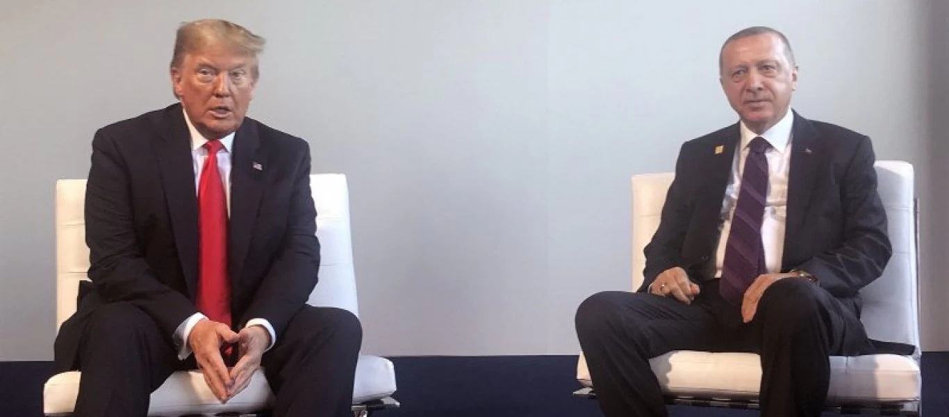 Έκτακτη συνάντηση Ντ.Τραμπ με Ρ.Τ.Ερντογάν στο περιθώριο της συνόδου του ΝΑΤΟ: «Συζήτησαν για ενεργειακά θέματα»